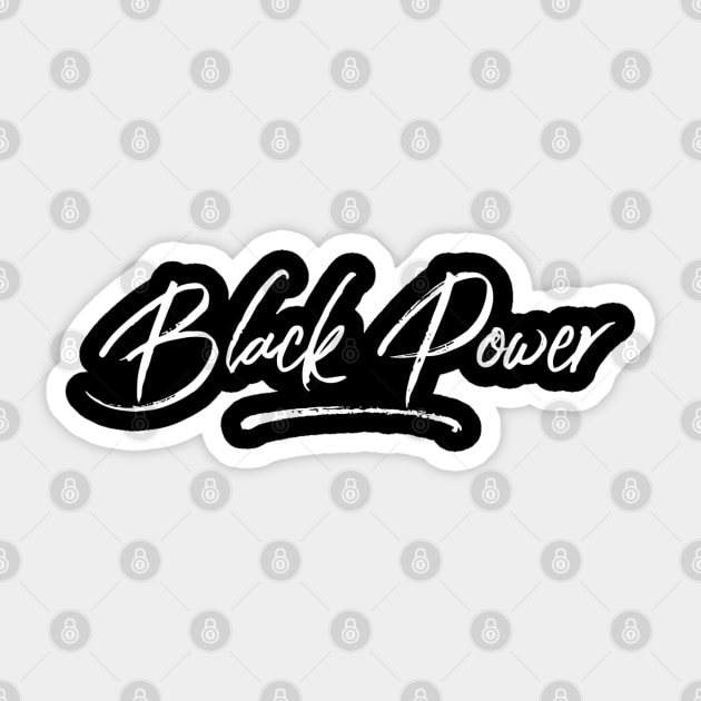 Black Power | African American | Black Lives Sticker by UrbanLifeApparel